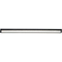 Window Squeegee Channel and Rubber, 18", Rubber, Stainless Steel Frame Industrial Sales