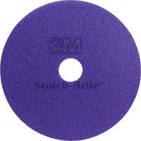 Hi-Performance Pad, 12", Cleaning/Polish, Purple Industrial Sales