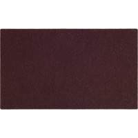 Natural Blend Pad, 14" x 20", Scrubbing, Maroon Industrial Sales