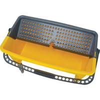 Microfibre Mop Bucket & Wringer, Strainer, 11 US Gal. (44 Quart), Yellow Industrial Sales