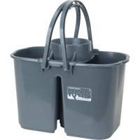 Mop Pail & Wringer, Strainer, 3.75 US Gal.(15 Quart), Grey Industrial Sales