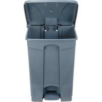 Poubelle &agrave; p&eacute;dale, Plastique, Capacit&eacute; 12 gal. US Industrial Sales