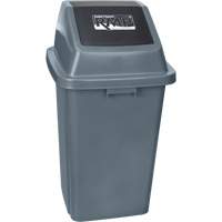 Garbage Can, Plastic, 26 US gal. Industrial Sales