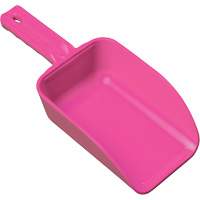 Small Hand Scoop, Plastic, Pink, 32 oz. Industrial Sales