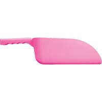 Large Hand Scoop, Plastic, Pink, 82 oz. Industrial Sales