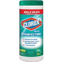Disinfecting Wipes, 35 Count Industrial Sales