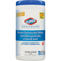 Healthcare&reg; Disinfecting Bleach Wipes, 70 Count Industrial Sales