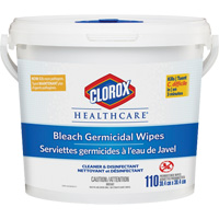 Healthcare&reg; Disinfecting Bleach Wipes, 110 Count Industrial Sales