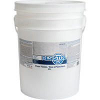 Resistol 25 Floor Finish, 20 L, Pail Industrial Sales