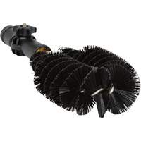 Drain Cleaning Brush, Stiff Bristles, 11" Long, Black Industrial Sales