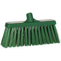 Balai-brosse robuste, Crins Ferme, 13", Polyester, Vert Industrial Sales