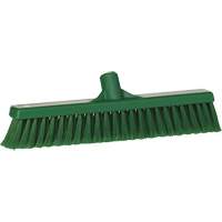 Balai-brosse pour particules fines, Crins Fin/&agrave; bout ouvrant, 16-1/4", Polypropyl&egrave;ne, Vert Industrial Sales