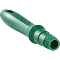 Mini manche, Brosse/Support &agrave; tampon/Grattoir/Raclette, Vert, Standard, 6-1/4" lo Industrial Sales