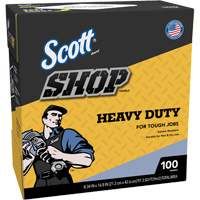 Shop Towels, Heavy-Duty, 16-4/5" L x 8-1/3" W Industrial Sales