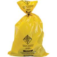 Hazardous Waste Liners, Asbestos, 40" L x 26" W, 3 mils Industrial Sales