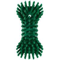 Hand Brush, Extra Stiff Bristles, 9-1/10" Long, Green Industrial Sales