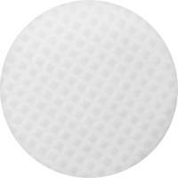 Melamine Floor Pad, 8", Cleaning/Polish, White Industrial Sales