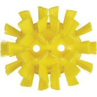 Brosse UST pour cuves, Soies Ferme, Longueur de 7-1/2", Jaune Industrial Sales