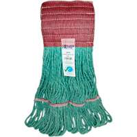 Wide-Band Mop Head, Antimicrobial/Floor Finishing/Specialty, Cotton/Rayon/Synthetic, Loop Style Industrial Sales