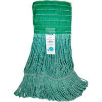 Wide-Band Mop Head, Antimicrobial/Floor Finishing/Specialty, Cotton/Rayon/Synthetic, Loop Style Industrial Sales