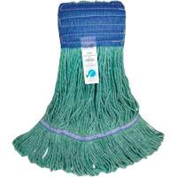 Wide-Band Mop Head, Antimicrobial/Floor Finishing/Specialty, Cotton/Rayon/Synthetic, Loop Style Industrial Sales