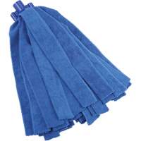 Vadrouille &agrave; fente, bleu, Microfibre, Style Coup&eacute; Industrial Sales