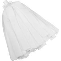 Vadrouille &agrave; fente, blanc, Microfibre, Style Coup&eacute; Industrial Sales