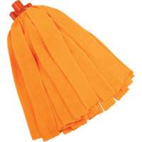 Vadrouille &agrave; fente, orange, Microfibre, Style Coup&eacute; Industrial Sales