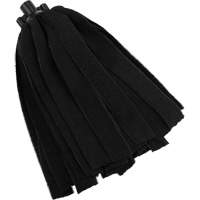 Vadrouille &agrave; fente, noir, Microfibre, Style Coup&eacute; Industrial Sales