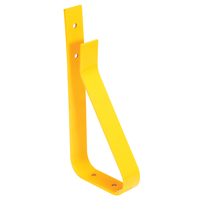 Rail Post, Steel, 10-3/4" L x 24" H, Yellow Industrial Sales