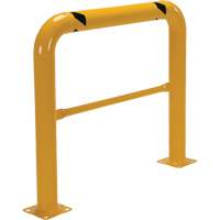 Garde-corps &agrave; profil &eacute;lev&eacute; pour machines, 4' la x 3,5' h, Jaune Industrial Sales