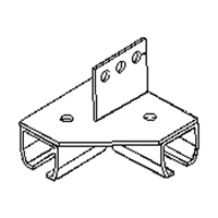 Raccord pour joint d'angle de 90° pour murs-rideaux mont&eacute;s sur poutre Industrial Sales