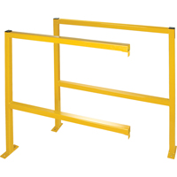 Protecteurs de p&eacute;rim&egrave;tre - Style tubulaire, 48" la x 49-1/2" h, Jaune Industrial Sales