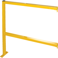 Protecteurs de p&eacute;rim&egrave;tre - Style tubulaire, 46" la x 49-1/2" h, Jaune Industrial Sales