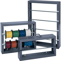 Wire Spool Rack - 2 Rod, Starter, 6" W x 26-1/8" D x 21-1/2" H Industrial Sales