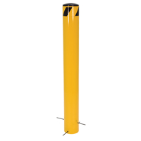 Bornes &agrave; couler, Acier, 36-1/2" h x 5-9/16" la, Jaune Industrial Sales