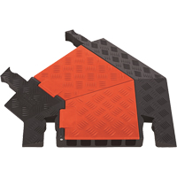 Protecteur de c&acirc;ble pour usage g&eacute;n&eacute;ral &agrave; 5 canaux Guard Dog, virage &agrave; gauche Industrial Sales