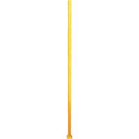 Poteau de protection p&eacute;rim&eacute;trique ajustable, 4" la x 96" h, Jaune Industrial Sales
