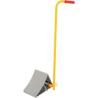 Aluminum Wheel Chock With Handle, 7" W x 11-7/8" D x 7-11/16" H Industrial Sales