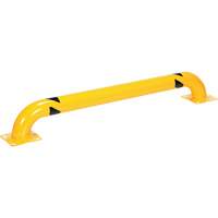 Protecteur de r&acirc;telier &agrave; profil bas, 5,3' la x 0,74' h, Jaune Industrial Sales