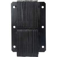 Laminated Dock Bumpers, Vertical, Rubber, 11" W x 4" D x 20" H Industrial Sales