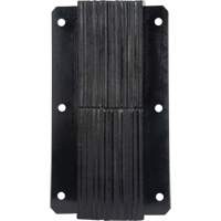 Laminated Dock Bumpers, Vertical, Rubber, 11" W x 4" D x 24" H Industrial Sales