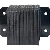 Laminated Dock Bumpers, Horizontal, Rubber, 12" W x 6" D x 10" H Industrial Sales