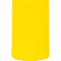 Polyethylene Bollard Cover, 4-1/2" Dia. x 52" L, Red/Yellow Industrial Sales