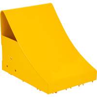 Cales-roue pour la glace, Acier, Jaune, 8-1/16" la x 10-5/8" p x 8-13/16" h Industrial Sales