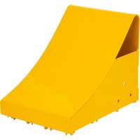Cales-roue pour la glace, Acier, Jaune, 8-1/16" la x 10-5/8" p x 8-13/16" h Industrial Sales