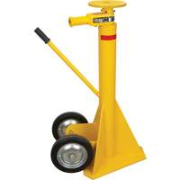 100,000 lbs. Static Capacity Ratchet Trailer Jack, 20 tons Lift Capacity Industrial Sales