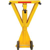 100,000 lbs. Static Capacity Ratchet Beam Trailer Jack, 20 tons Lift Capacity Industrial Sales