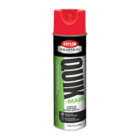 Peinture de marquage industrielle &agrave; base d'eau pour le travail en hauteur Quik-Mark, 17 oz, Canette a&eacute;rosol Industrial Sales