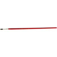 Pinceau de forme ronde pour marquage, Largeur de la brosse de 5/32", Soie de chameau, Manche &agrave; Bois Industrial Sales